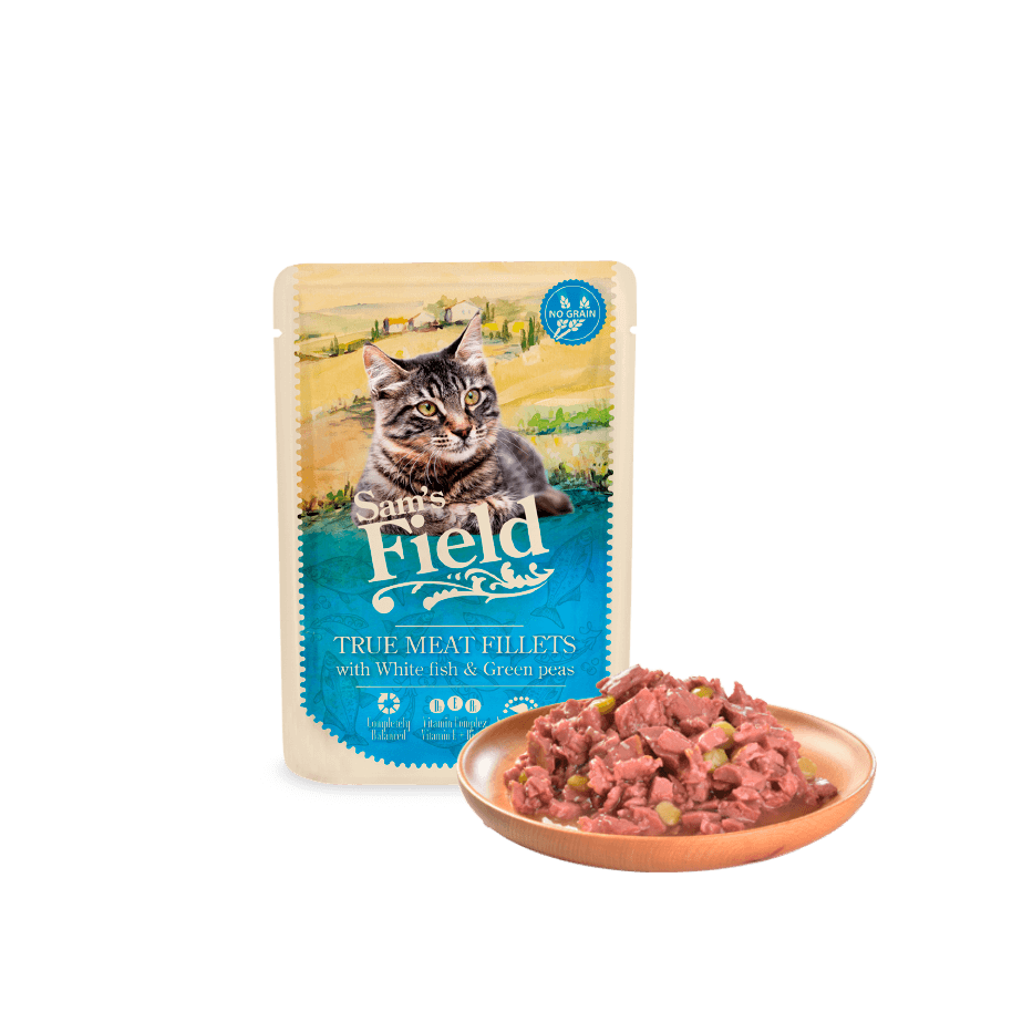 Sam'S Field Wet Food SUPER PREMIUM pour chats 24 sachets X 85 Gr – Image 5