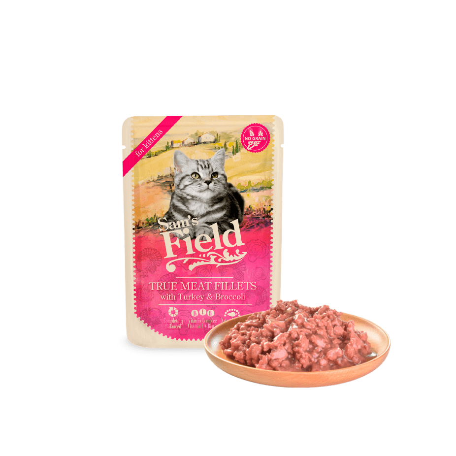 Sam'S Field Wet Food SUPER PREMIUM pour chats 24 sachets X 85 Gr – Image 3