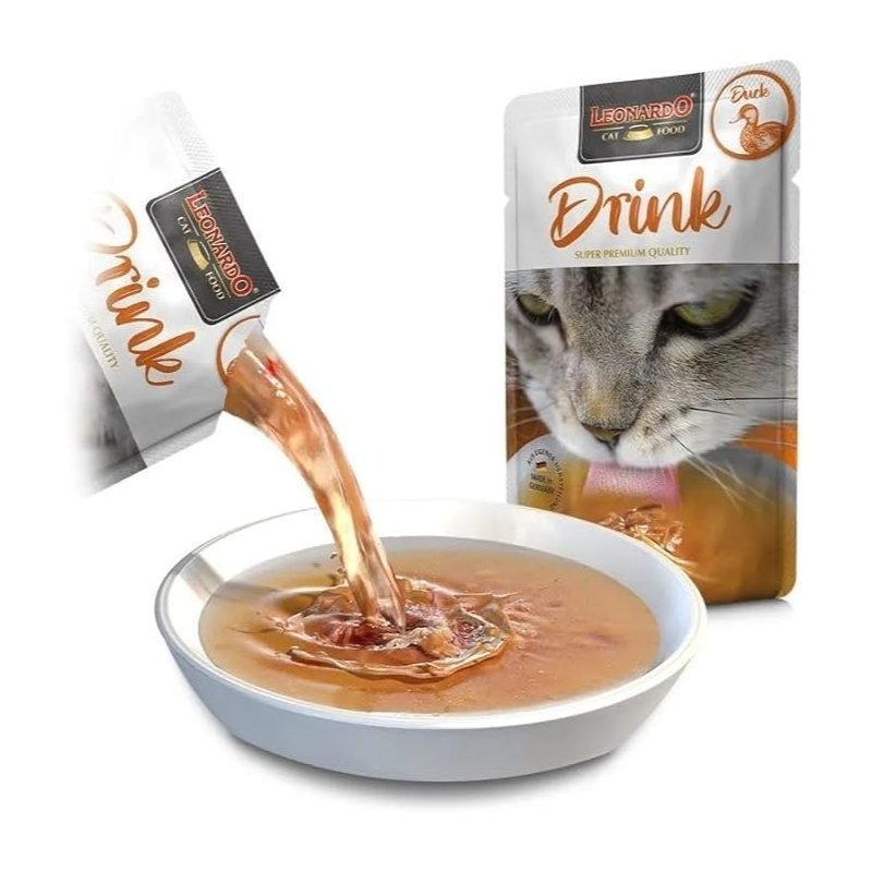 20x40g Pack - Leonardo Boisson. Soupe pour Chats - Aliment Complémentaire pour Chats Adultes - Favorise l'Apport Hydrique – Image 10